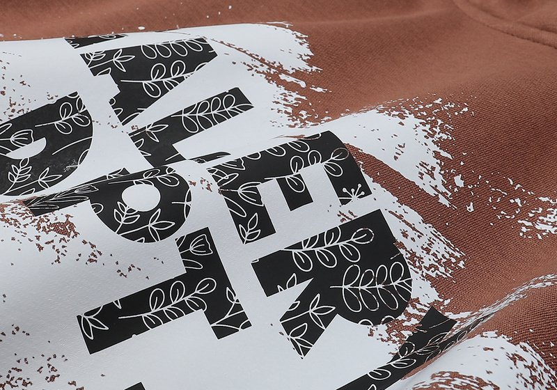 Худи Gallery Dept Logo Letters With Petals "Brown" фото № 6