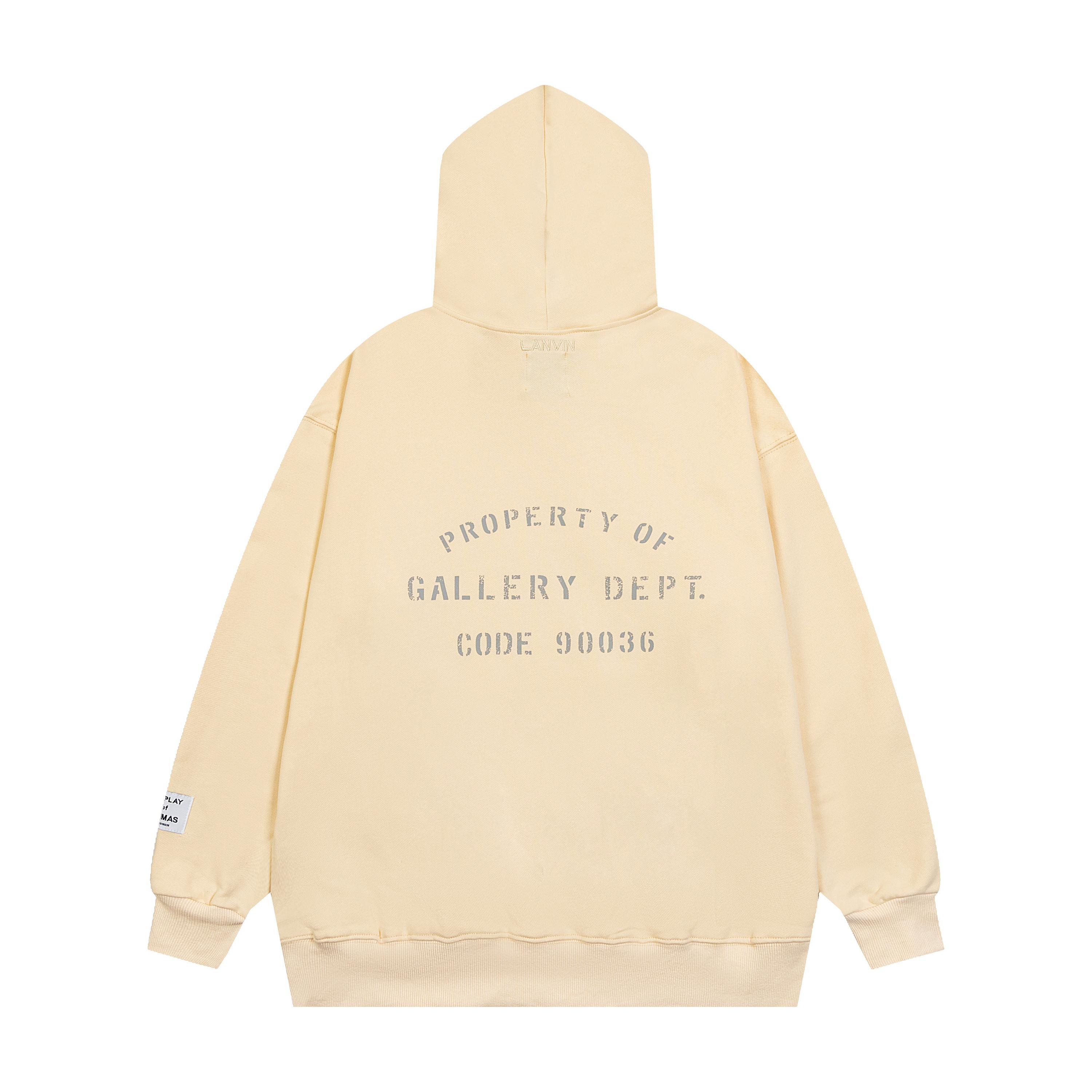 Худи Gallery Dept Code 90036 "Brown" фото № 2