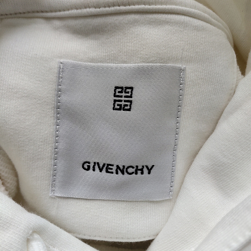 Худи Givenchy With The Inscription Of Brand Name "White" фото № 2