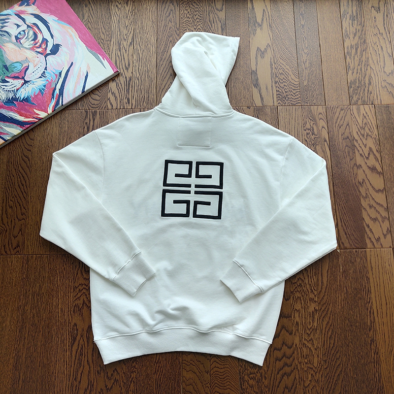 Худи Givenchy With The Inscription Of Brand Name "White" фото № 4