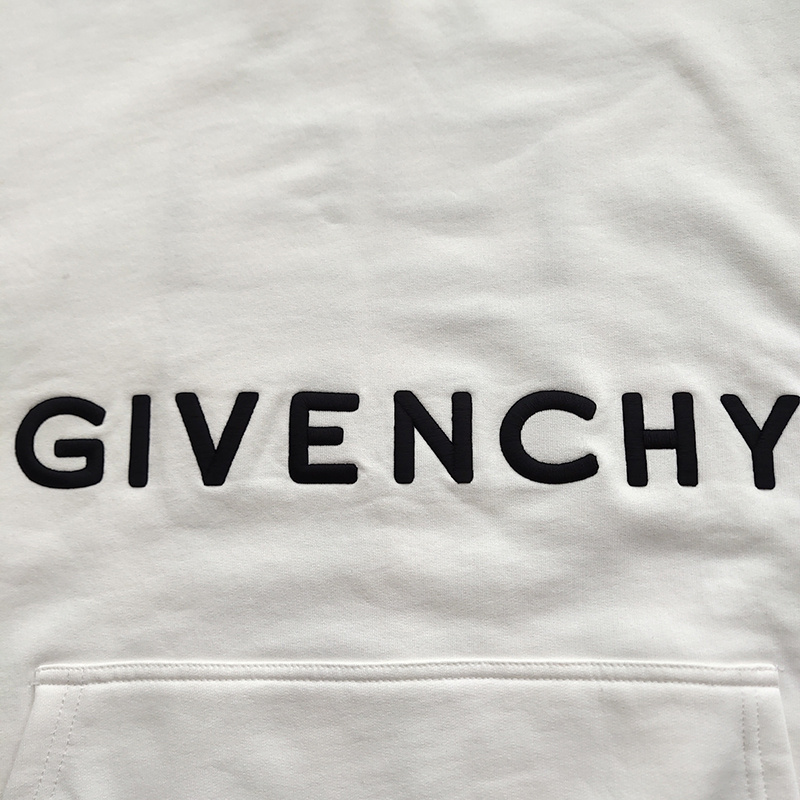 Худи Givenchy With The Inscription Of Brand Name "White" фото № 6