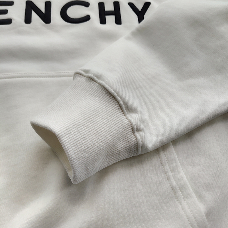 Худи Givenchy With The Inscription Of Brand Name "White" фото № 7