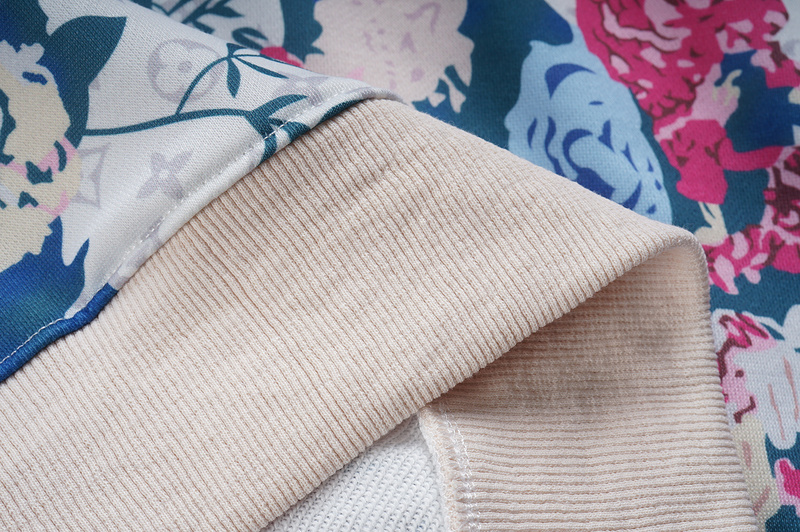 Худи Louis Vuitton Floral Style "White" фото № 9