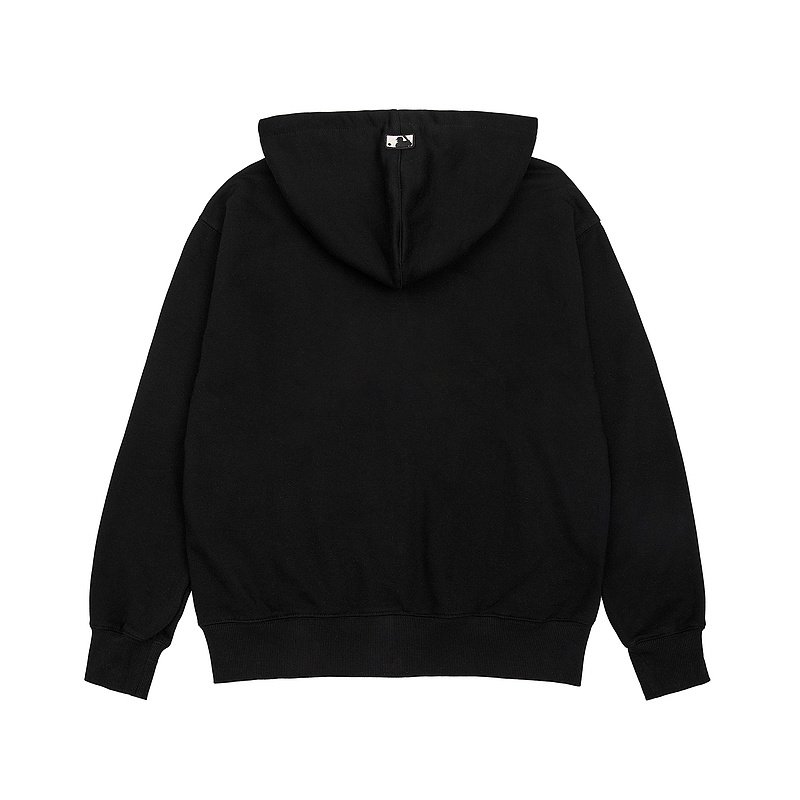 Худи MLB With Logo ZIP "Black" фото № 2