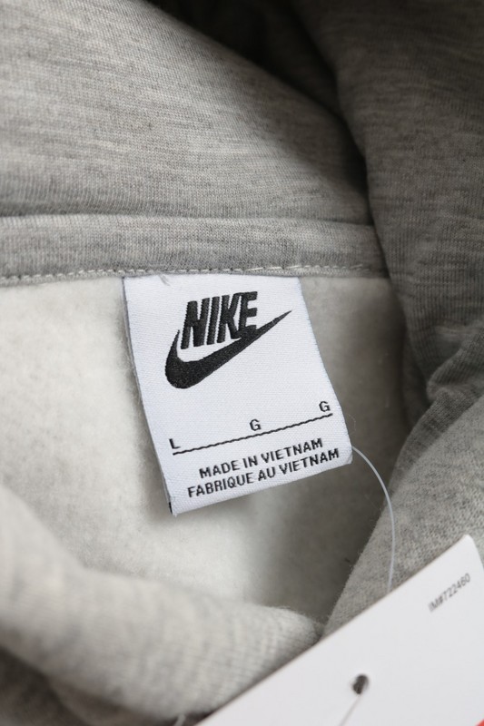 Худи Nike With A Small Logo "Gray" фото № 2