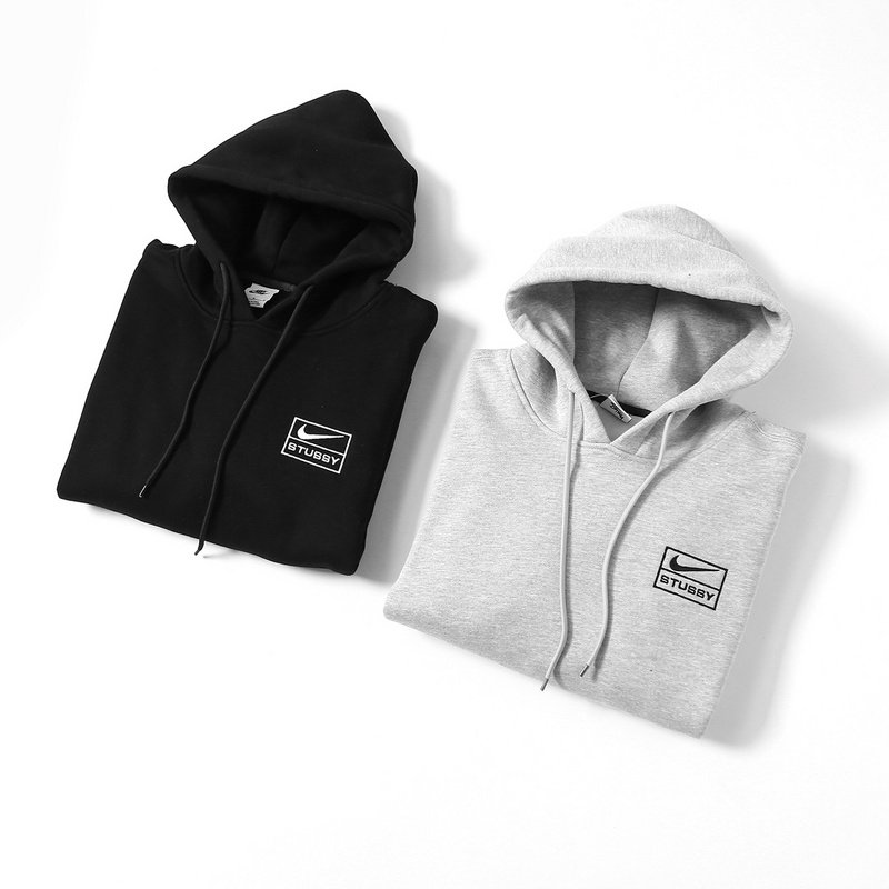 Худи Nike X Stussy With Combined Logo "Black" фото № 2