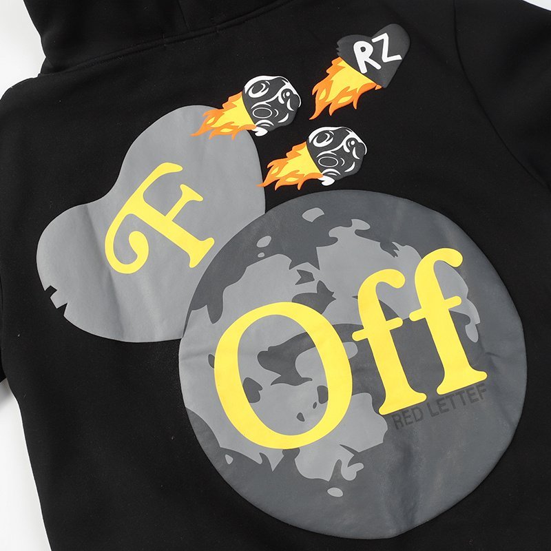 Худи Off White Comet Of Love "Black" фото № 2