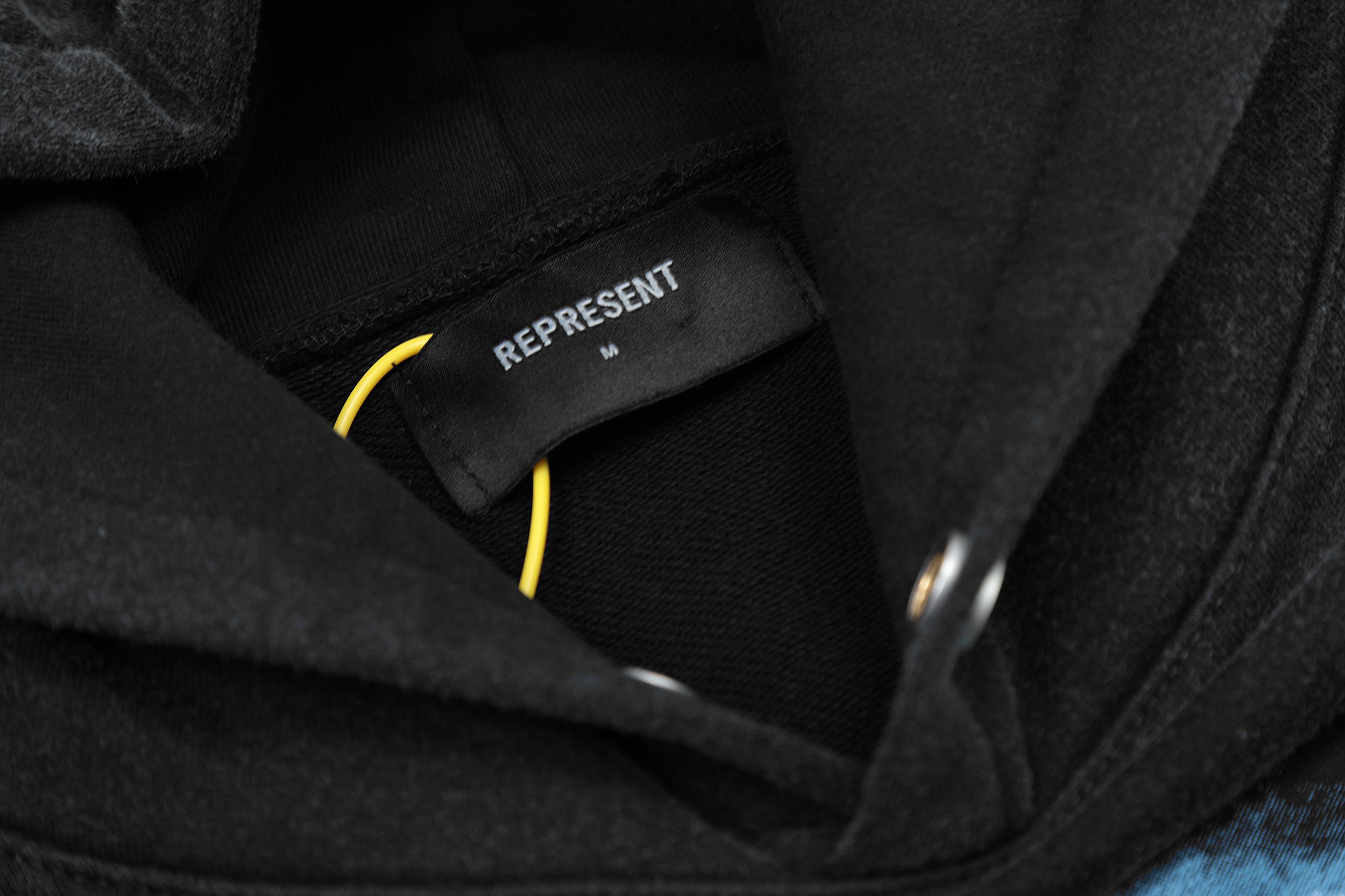 Худи REPRESENT Black Panther “Black” фото № 8