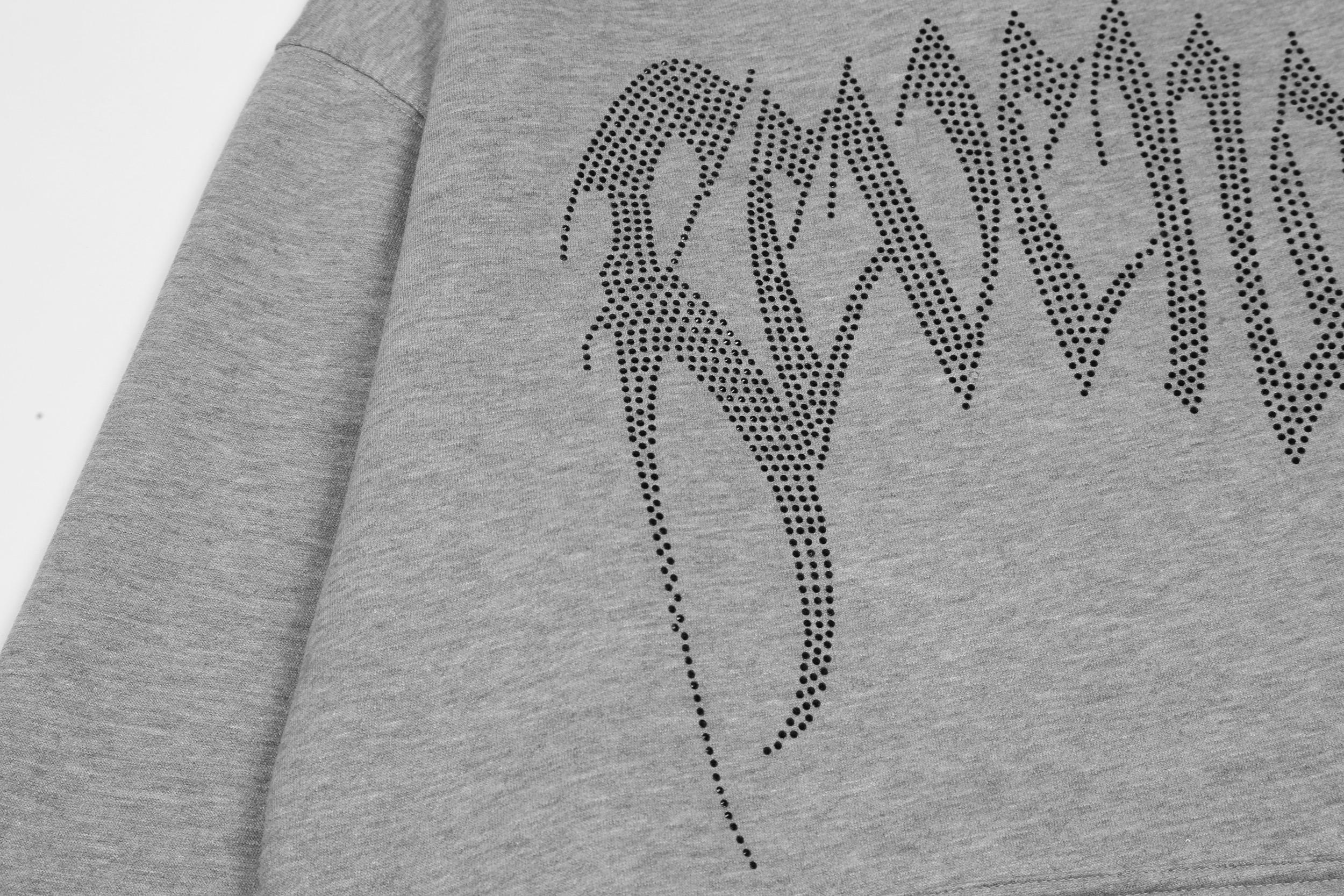 Худи Revenge Small Black Dots "Gray" фото № 5