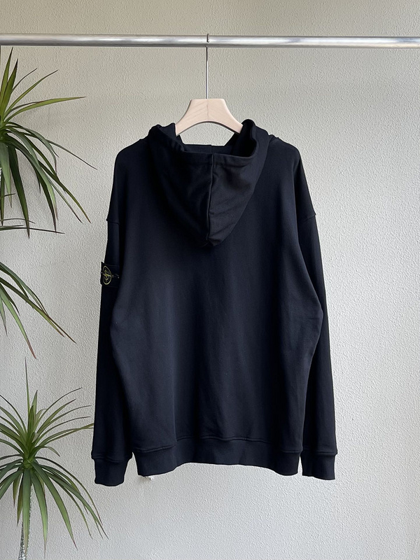 Худи Stone Island With A Patch "Black" фото № 2