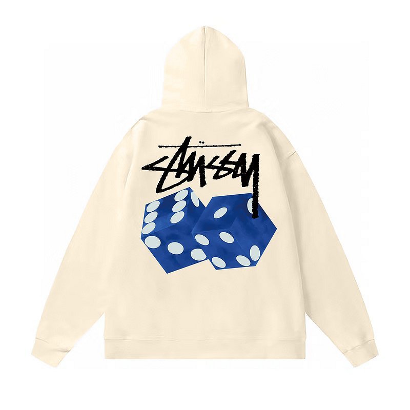 Худи Stussy Colored Dice "Beige" фото № 2