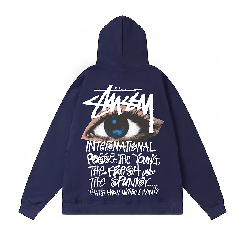 Худи Stussy Sight "Blue" фото № 2