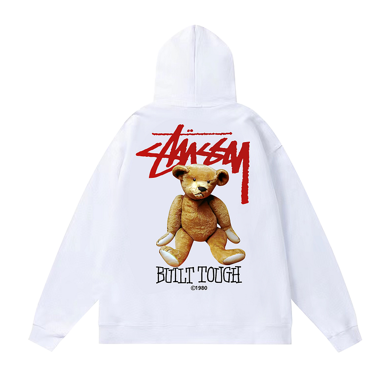 Худи Stussy Built Tough "White" фото № 2