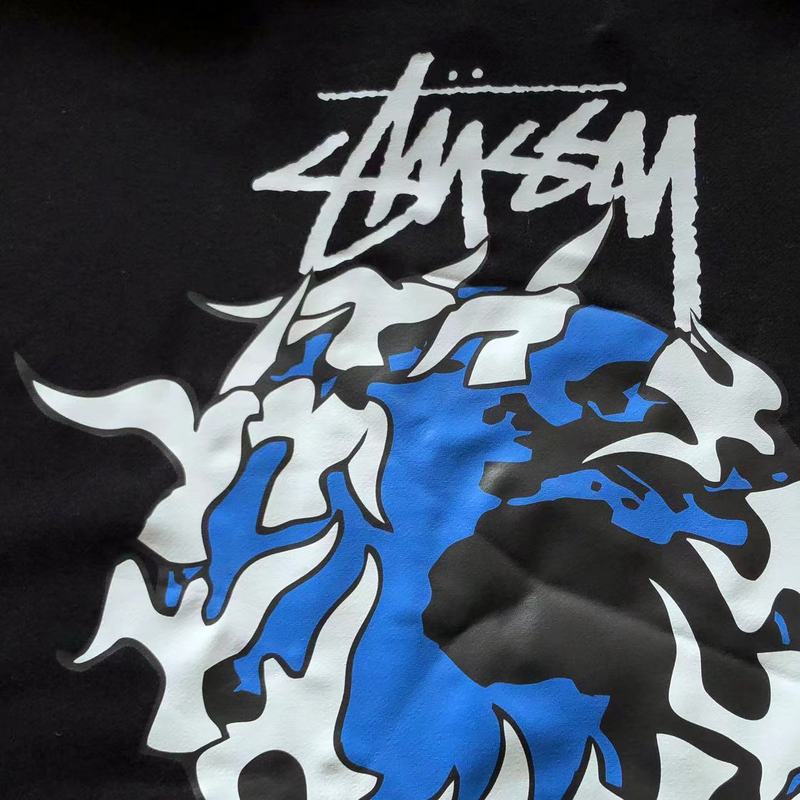 Худи Stussy Flying Birds Print "Black" фото № 6