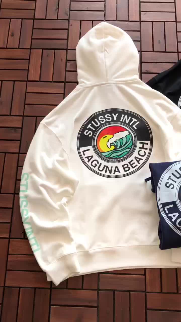 Худи Stussy Inscription Laguna Beach "White" фото № 2