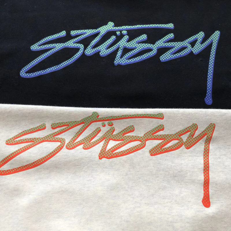Худи Stussy Plain With Front Logo And Wide Pocket "White" фото № 4
