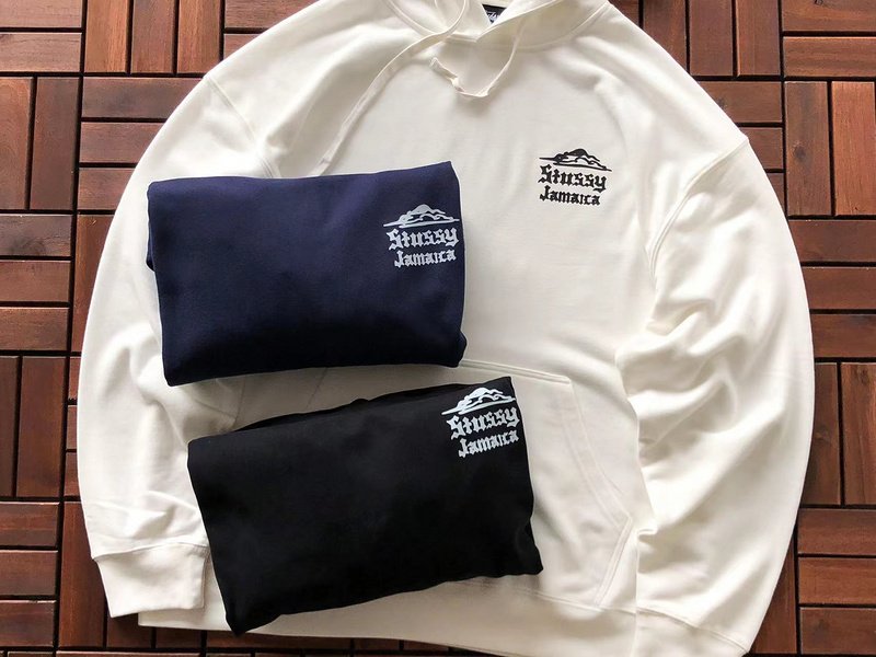 Худи Stussy Palm Tree With Billiard Ball "White" фото № 2