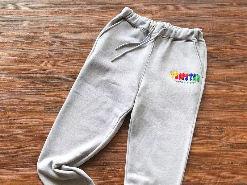 Штаны Trapstar Multicolor Logo With Mirror Inscription "Gray" фото № 2
