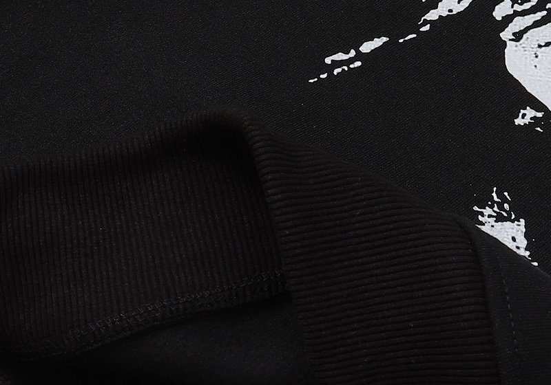 Худи Juice Wrld Sp5der 55555 With Logo "Black" фото № 2