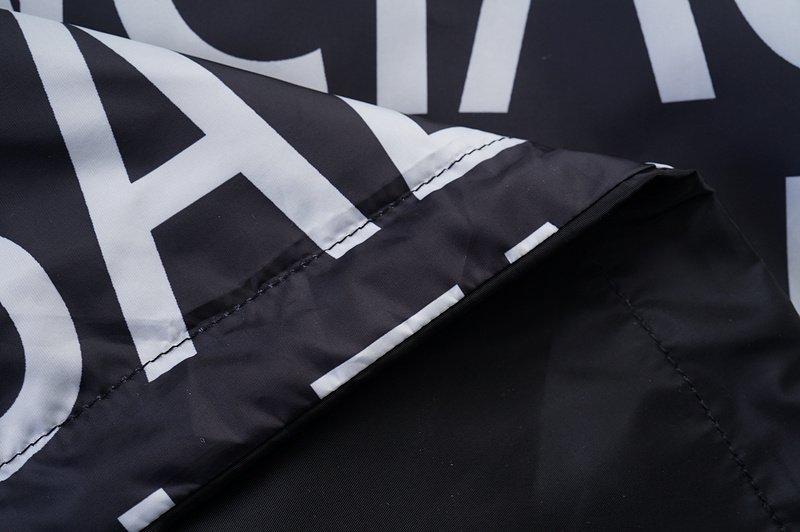 Ветровка Balenciaga Text Print "Black" фото № 7