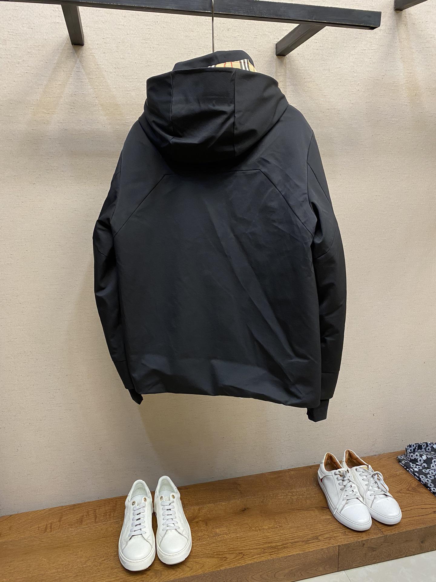 Куртка Burberry Black Stripe On The Sleeve England London "Black" фото № 6