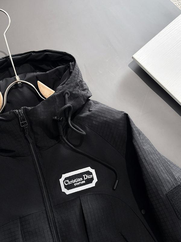 Куртка Christian Dior White Logo Couture "Black" фото № 2