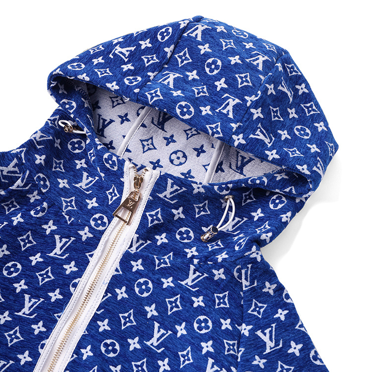 Ветровка Louis Vuitton Stars And Flowers From The Brand "Blue/White" фото № 6