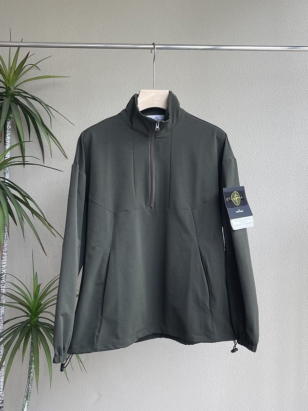 Олимпийка Stone Island ZIP "Gray" фото № 6