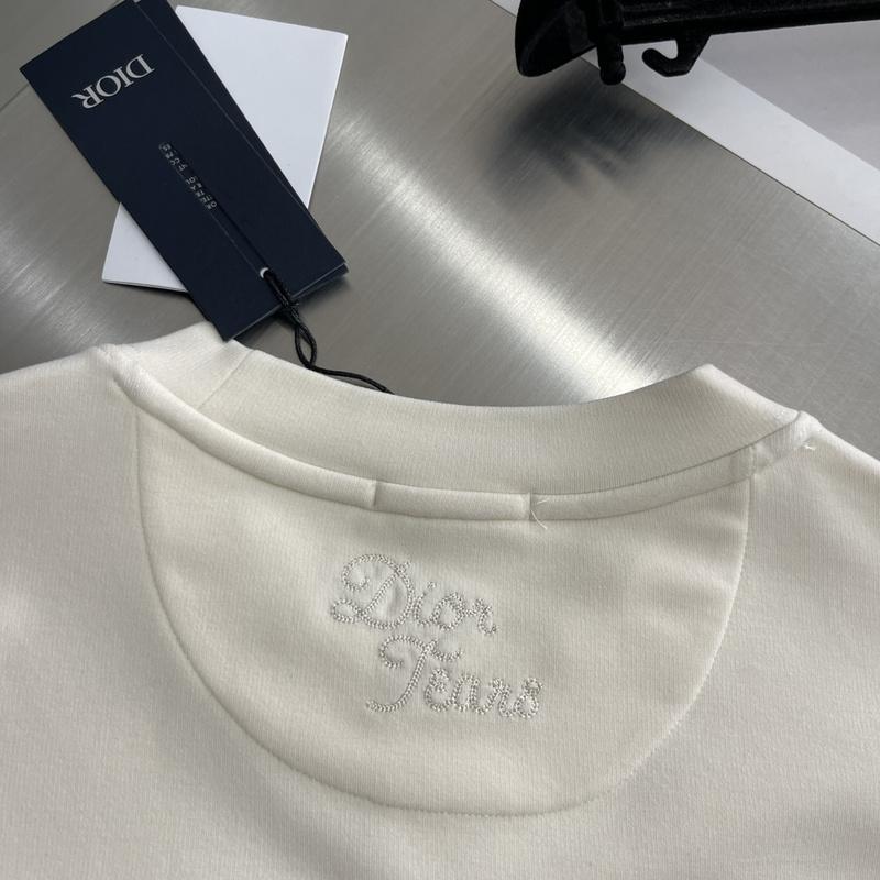 Лонгслив Christian Dior Frontside Logo Dior "White" фото № 3