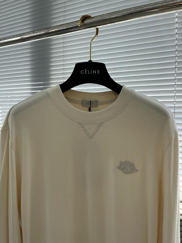 Лонгслив Christian Dior Frontside Logo Dior "White" фото № 5