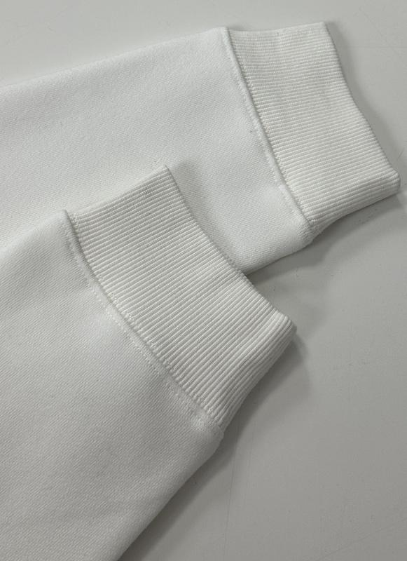 Лонгслив Christian Dior Clear Frontside Logo CD "White" фото № 4