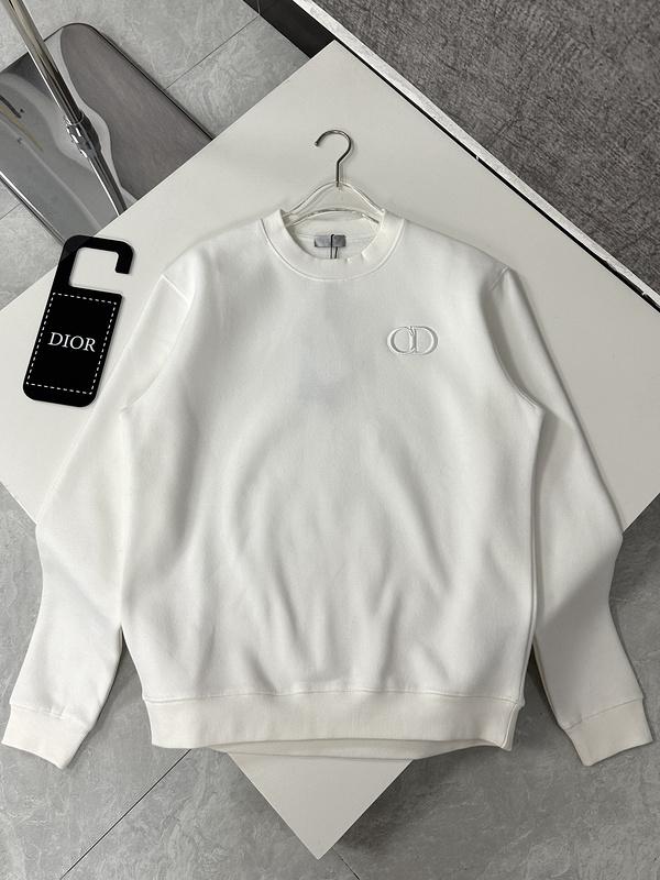Лонгслив Christian Dior Clear Frontside Logo CD "White" фото № 2
