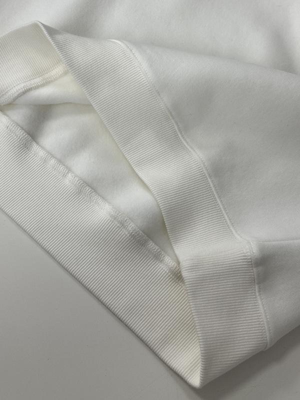 Лонгслив Christian Dior Clear Frontside Logo CD "White" фото № 5