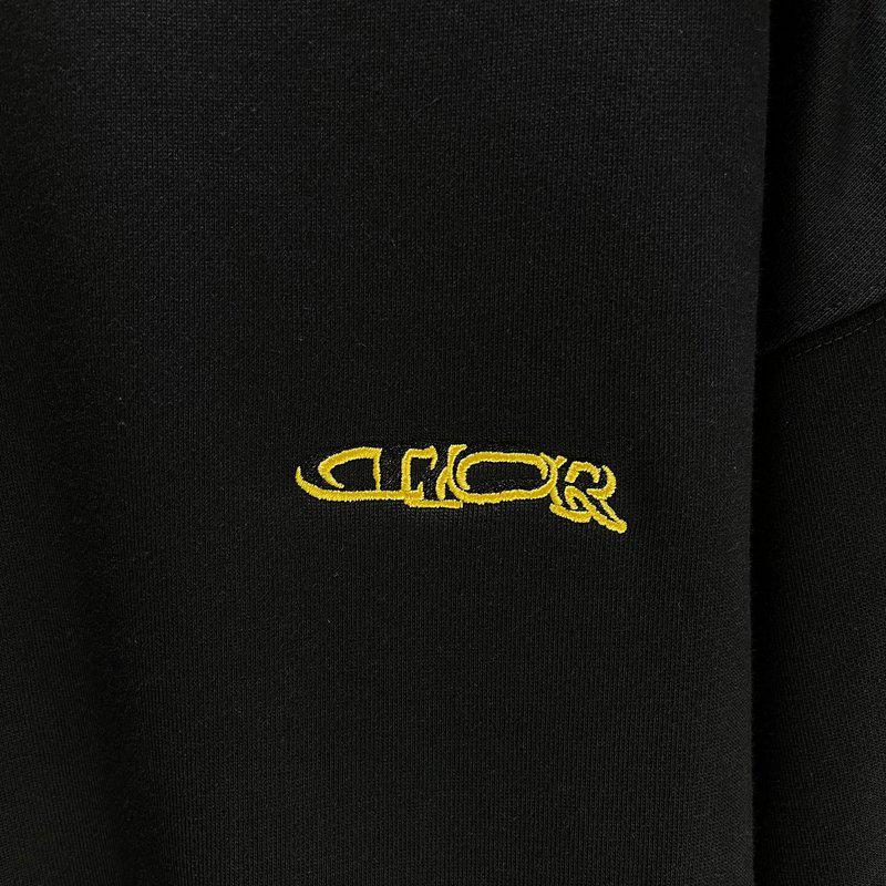 Лонгслив Christian Dior Backside Small Star Dior "Black" фото № 3