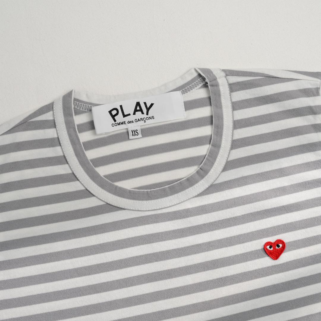 Лонгслив Comme des Garçons Play Sleeve Multicolors "Gray/Violet" фото № 5