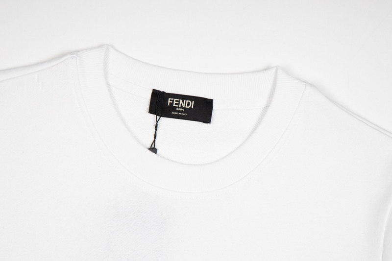 Лонгслив Fendi Distinctive Style "White" фото № 3