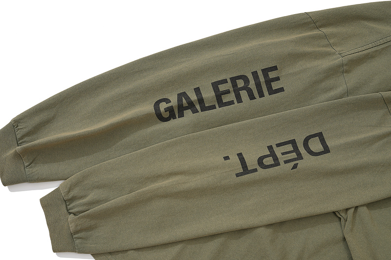 Лонгслив Gallery Dept Sleeves With Logo "Brown/Gray" фото № 8