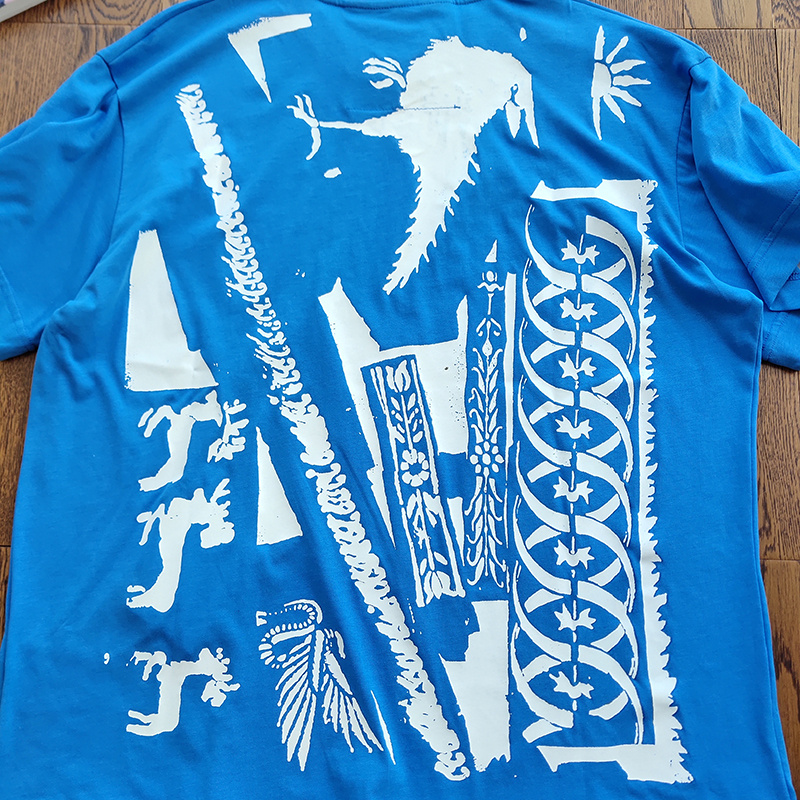 Лонгслив Givenchy Interesting Bird "Blue/White" фото № 8