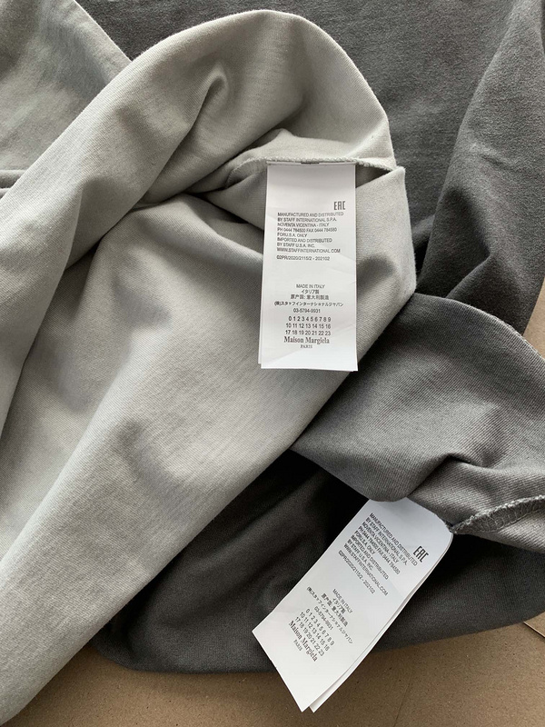 Футболка Maison Margiela Basic "Grey" фото № 2