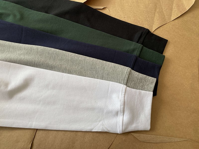 Лонгслив Tommy Hilfiger Small Logo And Button Collar "Green" фото № 4