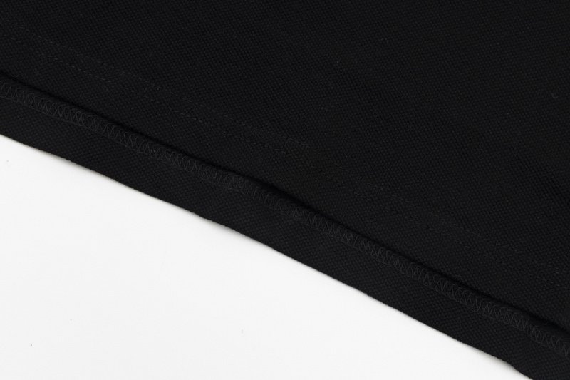 Поло Burberry Striped Collar "Black" фото № 6