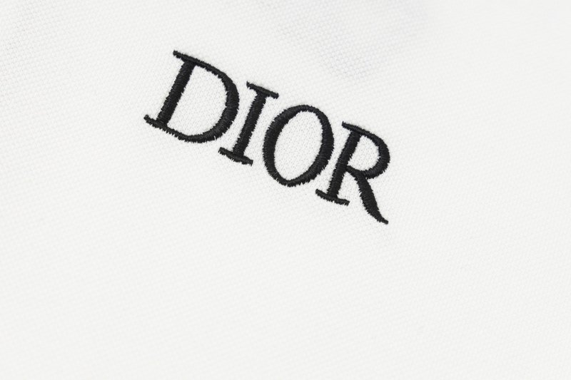 Поло Dior Number 8 Sports Style "White" фото № 5