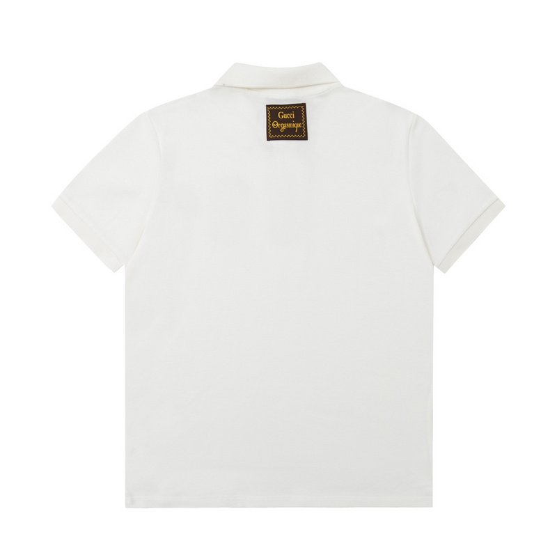 Поло Gucci Glued Letters "White" фото № 5