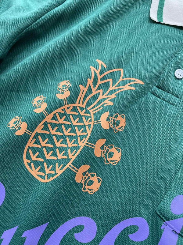 Поло Gucci Pineapple "Green" фото № 8