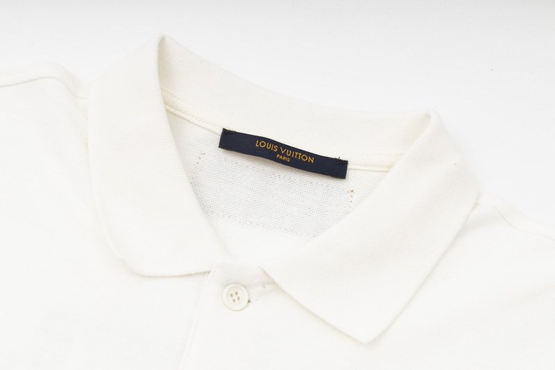 Поло Louis Vuitton Stay There "White" фото № 4