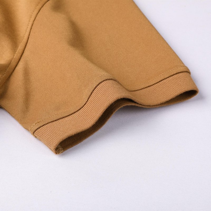 Поло Zegna Solid Color With Logo "Brown" фото № 4