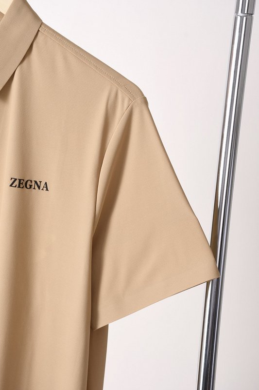 Поло Zegna With The Inscription "Beige" фото № 5