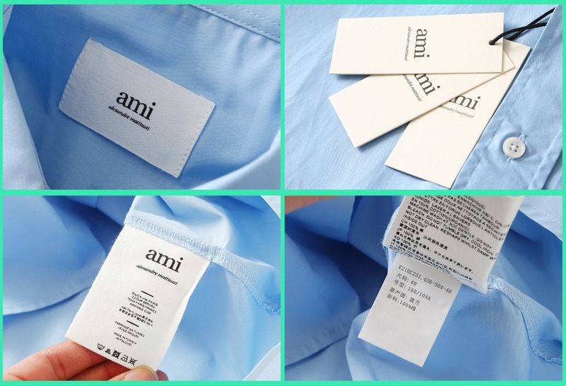 Рубашка Amiri Light Base "Blue" фото № 4