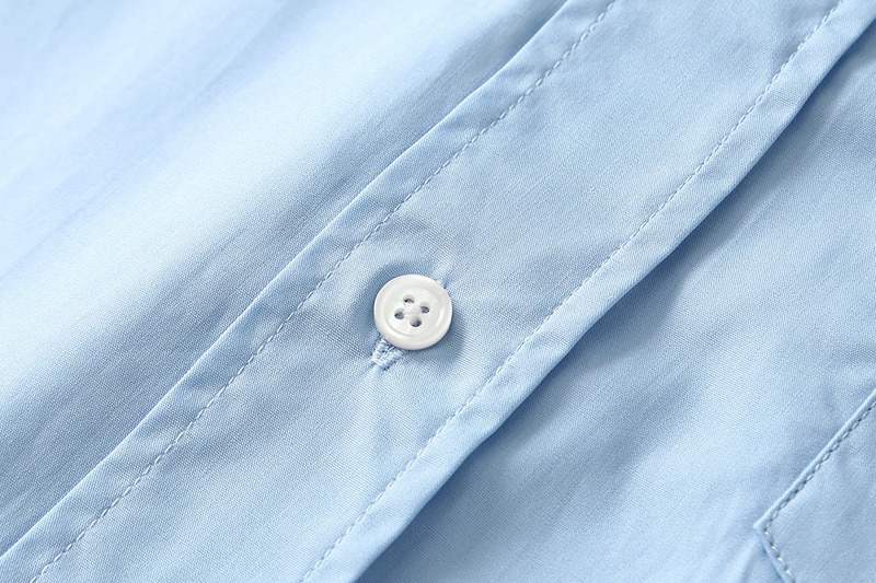 Рубашка Amiri Light Base "Blue" фото № 5