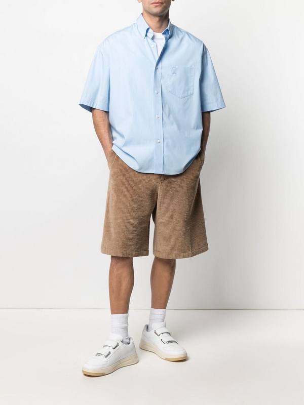 Рубашка Amiri Light Base "Blue" фото № 6